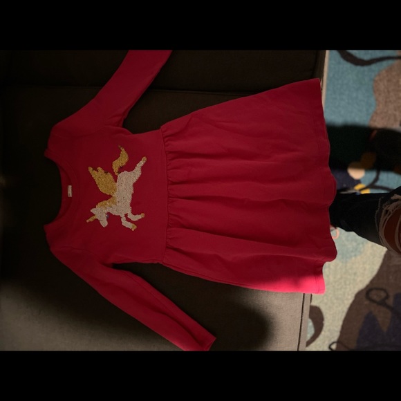 Dress with sequins details - Picture 3 of 8